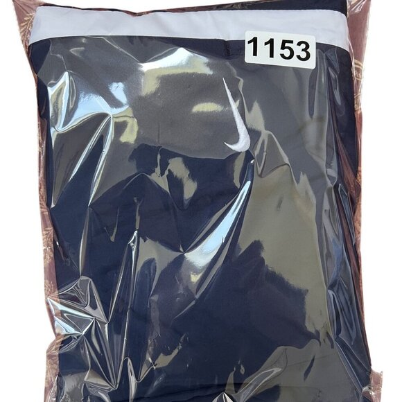 Nike Team Mens XXLT Navy Blue Athletic Track Pants White Side Stripe Windbreaker - Picture 13 of 13